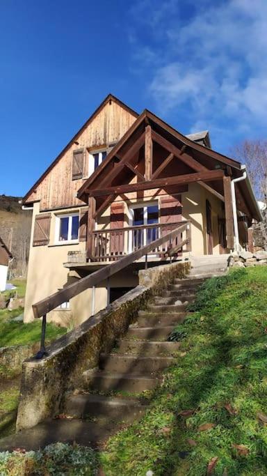 Maison De Montagne Au Calme Avec Cheminee Poubeau Экстерьер фото