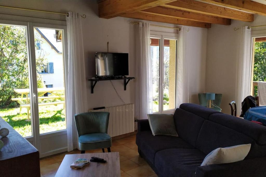Maison De Montagne Au Calme Avec Cheminee Poubeau Экстерьер фото
