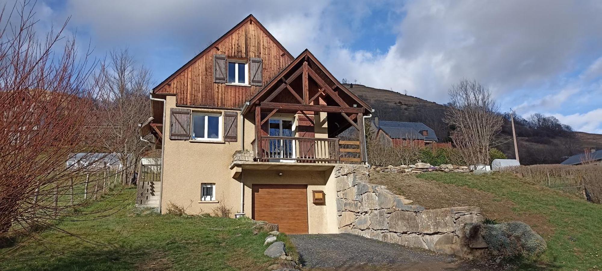 Maison De Montagne Au Calme Avec Cheminee Poubeau Экстерьер фото